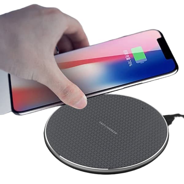 Trådløs lader med hurtiglading, kompatibel med iPhone