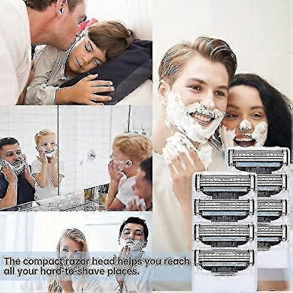 Mach 3 Barberblade Refill 24 stk, Barberblade til Mænd