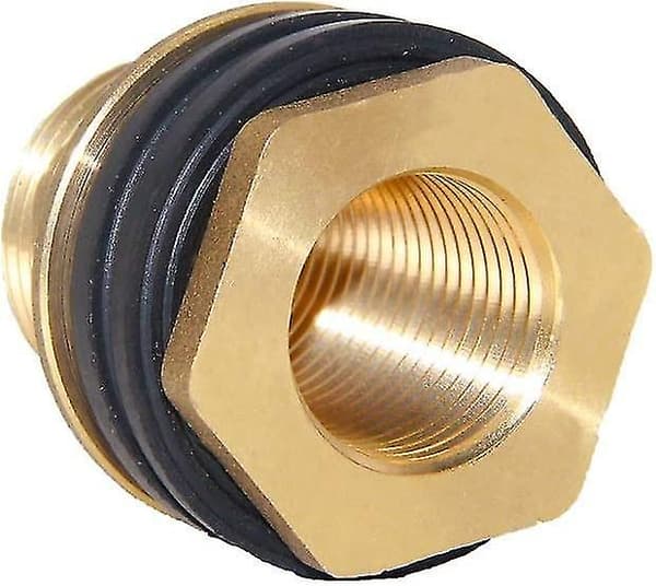 1\" Hun 1-1/4\" Hann Solid Messing Vanntank Kobling Skott Tank Tilpasning