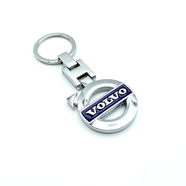 Avaimenperä avaimenperä tunnus lisävaruste Volvo Harmaa one size