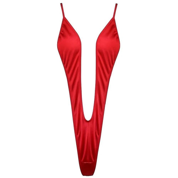 Dpois Sexy Kvinner Mini Micro Bikini Badedrakt Kvinnelig String G-streng Monokini Bikinier Badetøy One Piec Red