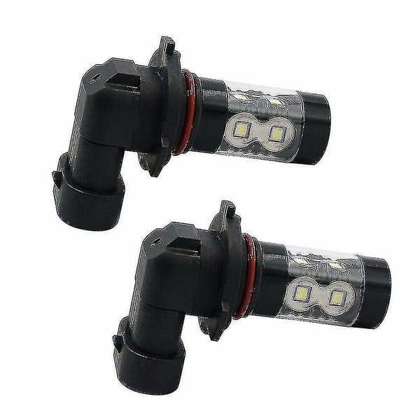 2 stk H10 50w 10smd Høy Effekt Bil LED Tåkelys Front Tåkelys