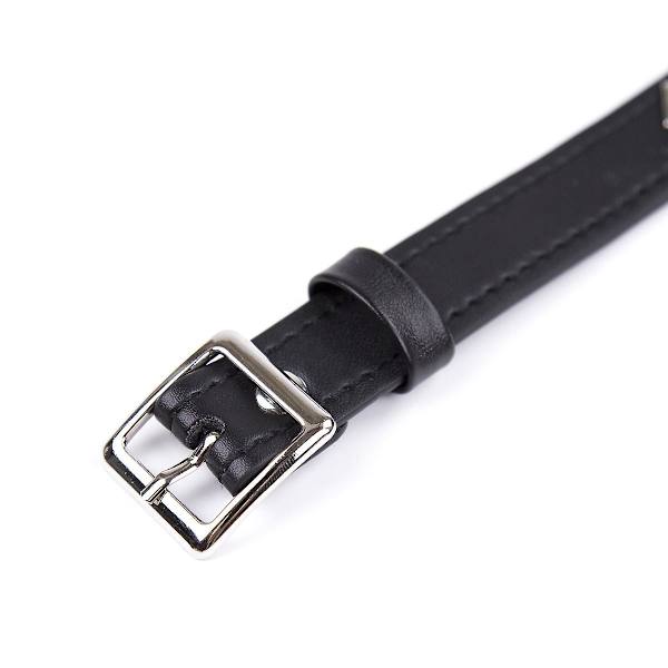 Sexig halsband med hjärta, klocka, järnring, halsband, hundhalsband, dekoration
