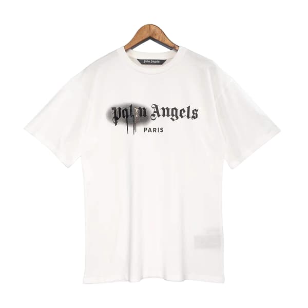 Palm Angels Tryckt Unisex Mode Casual Kortärmad Bomullsstil 2
