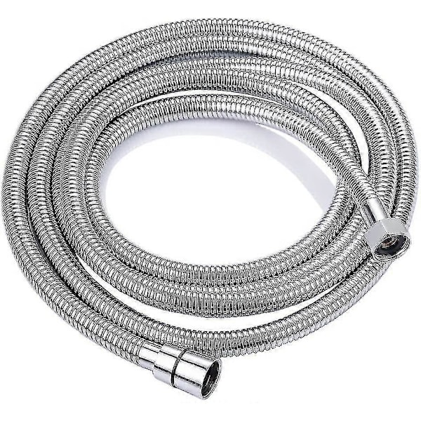 Chrome Dusj- og Dusjsystemer Dusjslange Dusjslange i Rustfritt Stål 2,5 m