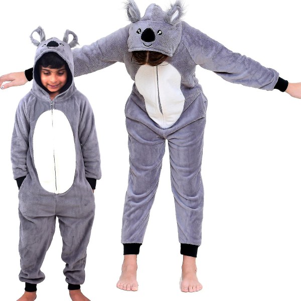 Barn Unisex Super Soft Fleece Koala Onesie 9-10 Years