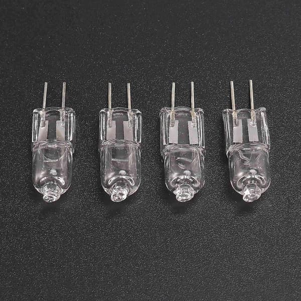10 stk G4 Halogen Lyspære Belysning 10w Varmt Hvit