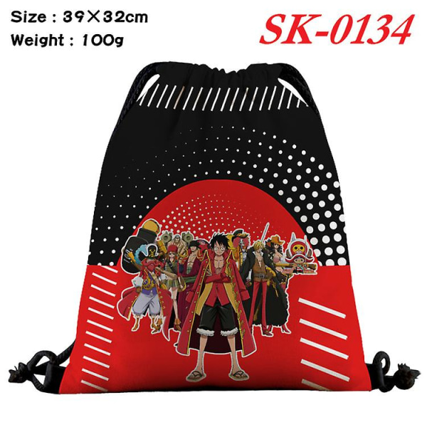 One Piece Luffy Chopper One Piece Onepiece Cartoon Perifer Anime Pocket Opbevaring Shopping Rygsæk SK-0136