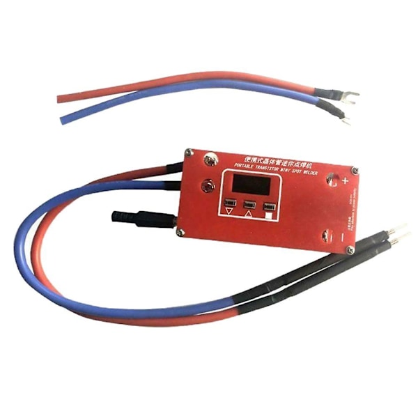 Bärbar Mini 18650 Punktsvets Lithium Batteri 18650 Svets Penna LCD Display