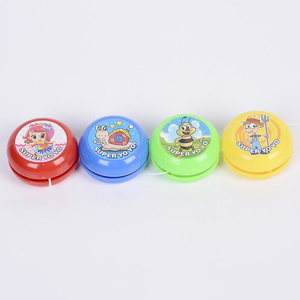 20 st Kidcraft Leksats Professionell Yoyo Automatisk Återgång Yoyo Hjärngympa Leksaker Plast Yoyo Spel