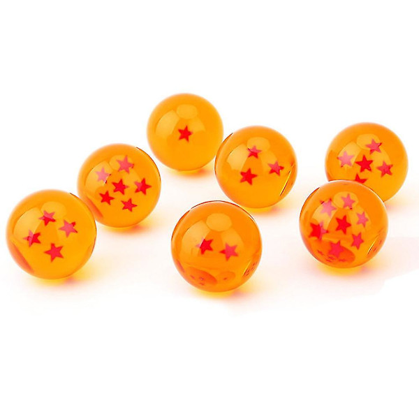 Stars Dragon Ball Z Crystal Balls Set Collection I Box Set Gåvor (pack med 7) Actionfigurleksaker