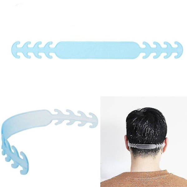Plast Maske Klips Maske Forlenger Maske Holder Krok Ørestropp Klips 10 stk - svart