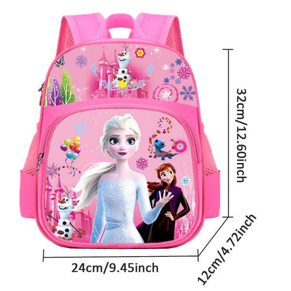 Sarjakuvahahmo printed päiväkotilaukku toddler lapset pojat tytöt Frozen hämähäkkimies reppu Esikoulu koululaukut Kevyt kirjalaukku PAW Patrol Sky Blue