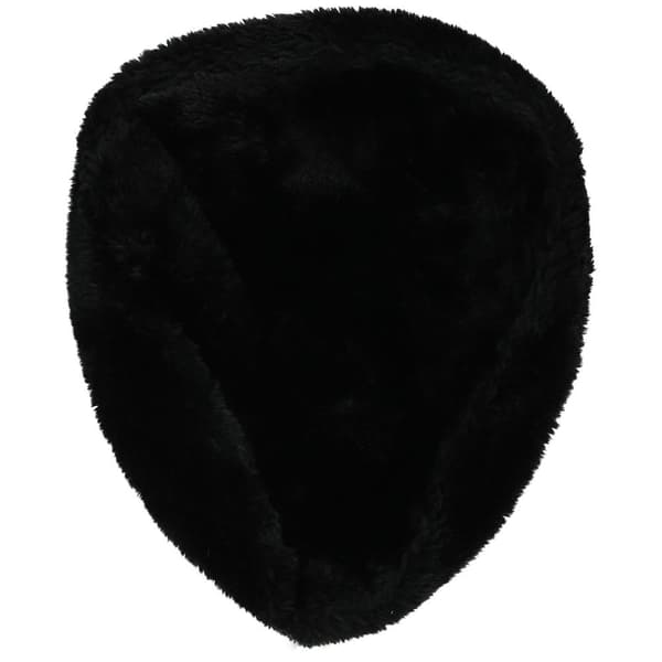 Soft black saddle cover