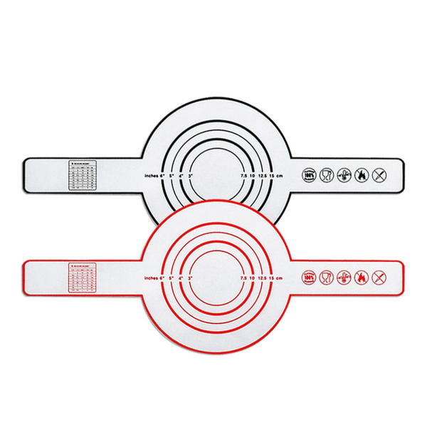 2 kpl silikoninen leipähihna hollantilaiseen uuniin tarttumaton uudelleenkäytettävä leivinmatto pitkillä nauhoilla lämmönkestävä kattilan pidike Multicolor