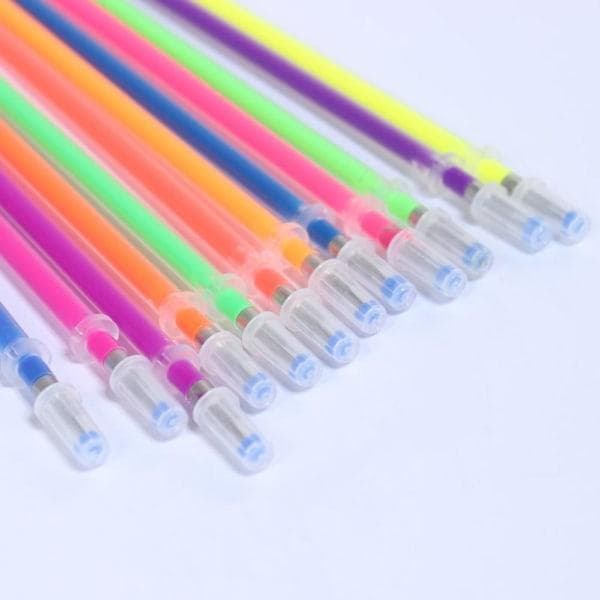 48x Gelpenne - Flere farver