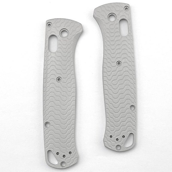 1 Par Handtagspatchar i Aluminiumlegering, Halksäkra Skal för Benchmade Bugout 535