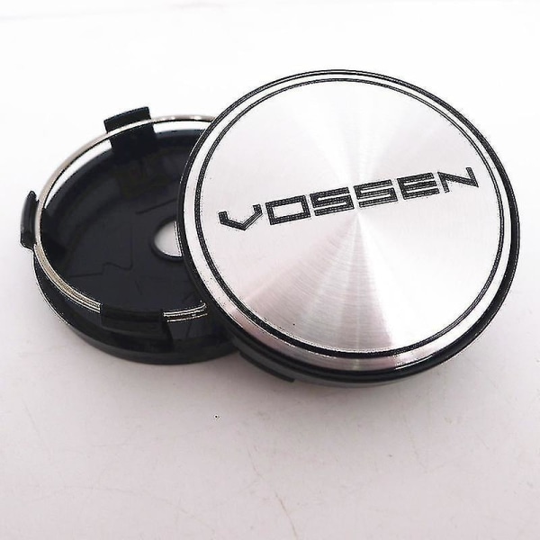 4 st 60 mm Vossen fälgcenter navkapsel bilfälgar dammskydd navkapslar 56 mm automatisk stylingtillbehör J