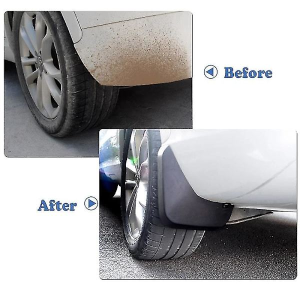 För Nissan Ariya 2021 2022 2023 4st Stänkskydd Mud Flaps Fram Bak Skärmar Auto Styling Biltillbehör
