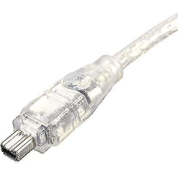Cy USB -uros Firewire Ieee 1394 4-nastainen uros Ilink-sovitinjohto kaapeli Dcr-trv75e Dv 1m USB Firewire-kaapelille