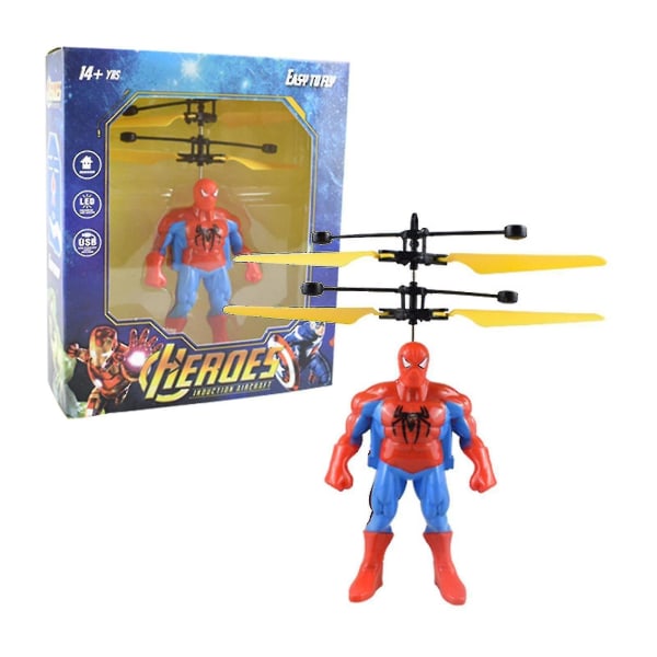 6,3 tommer induktion flyvende maskine induktion flyvende legetøj superman
