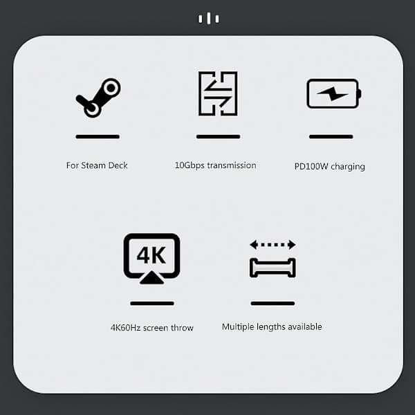 100W retvinklet USB C til USB C-kabel, 1,5m USB C til C type-C hurtigopladning [DB] 1.5m