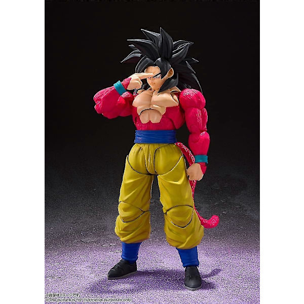 Bandai Tamashii Nations SH Figuarts Broly \"Dragon Ball Z\" Actionfigur Transparent stöd Super four Goku