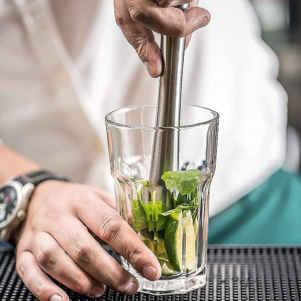 Cocktailrör i Rostfritt Stål Cocktailrör