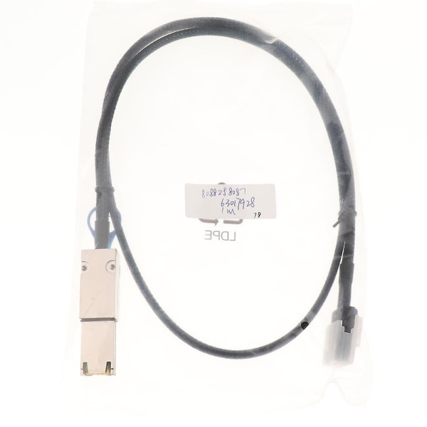 Mini Sas 26pin Sff-8088 til Mini Sas 36pin Sff-8087 Data Adapter Kabel 1m