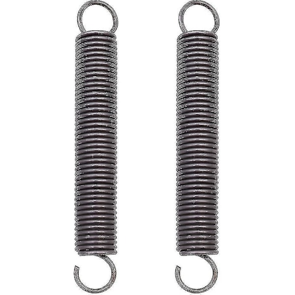 2 stk. Forlængelsesfjeder Stål Udvidet Komprimeret Fjeder Dobbelt Krog Fjeder - 2x18x150mm