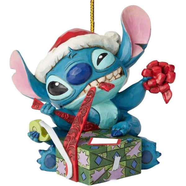 Cartoon Stitch Xmas Træ hængende ornamenter Dekor Christmas Party vedhæng gave C