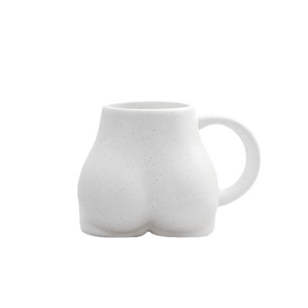 Morsom kroppsformet krus kopp kunstdesign krus frokost kopp kaffe melkekopp