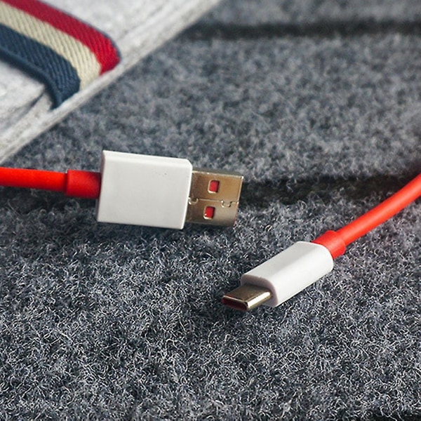 USB 3.1 Typ C Kabel 5V 4A Snabb Laddning Ström Datakabel Sladd För OnePlus 7 7pro 6T 5T 5 3T 3 Dash Kabel