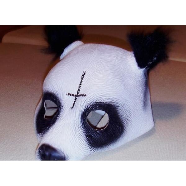 Panda-maske for voksne og barn