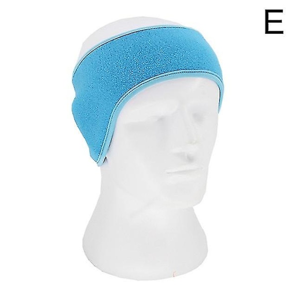 Vinter Fleece Ørevarmere Dækning Sport Hårbånd Kvinder Mænd Cykling Ski Yoga Ridning Varme Ørevarmer Hovedbeklædning Hovedbånd Beskytter E