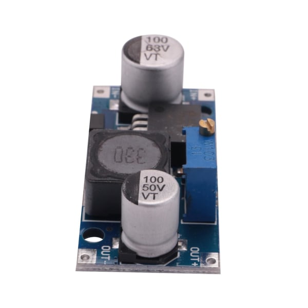 4x 48v Justerbar Nedtrappingsregulator Modul, DC-DC, LM2596hv Inngang, 4.5-60v Modul blue