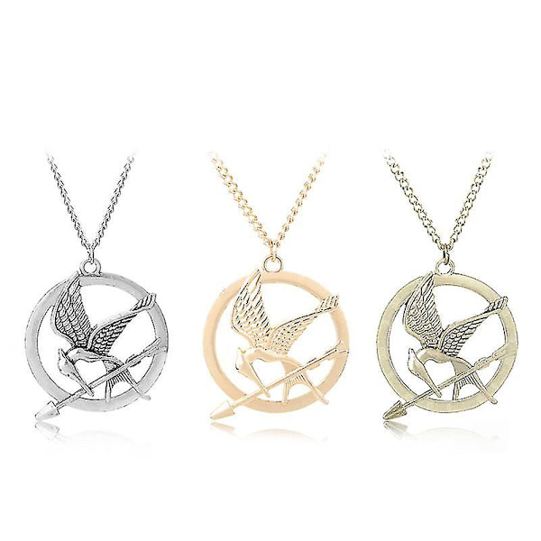 Tähti-mockingjay Metalliriipus Ristiraja Kuuma Myynti Miesten Retro Riipus Elokuva Ja Tv Perifeerinen Nälkäpeli