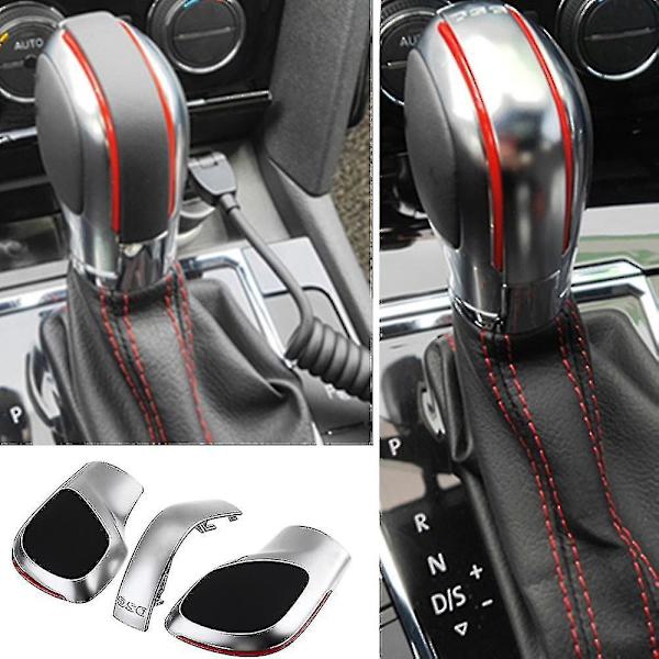 Rød Dsg Gearskifteknop Dæksel Gearstang Hovedbold Dæksel Kompatibel Golf Mk6 Mk7_gave Fra G