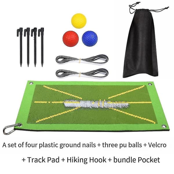 Golf Träningsmatta För Svingdetektering, Golf Daddy Divot Matta För Inomhus/Utomhus