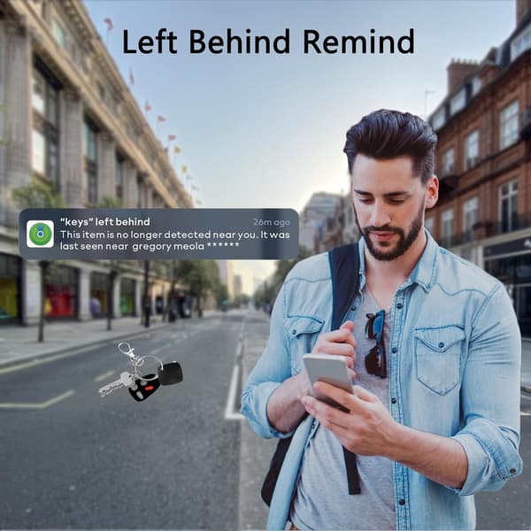 Bluetooth nøkkelfinnerbrikker som fungerer med Apple Find My