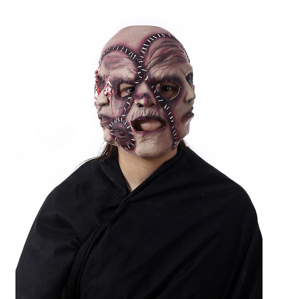 Halloween Tresidig Ghost Scary Mask, skrekkmasker, Cosplay Party Creepy Mask for sceneforestillinger, Haunted House