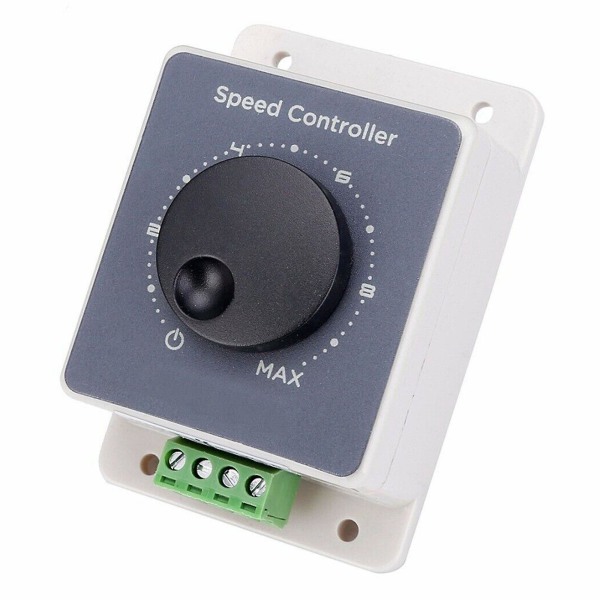 DC 12V 24V 36V 48V PWM Motorvarvtalsregulator Reversibel Strömbrytare 20A Regulator