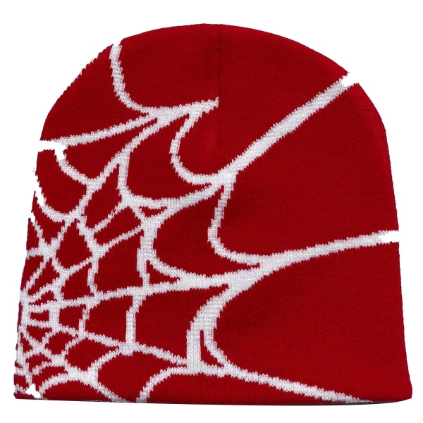 Vinterlue Strikket Lue Myk Edderkoppnett Baggy Slouchy Strikket Vinter Varm Luer For Kaldt Vær Skate Lue C