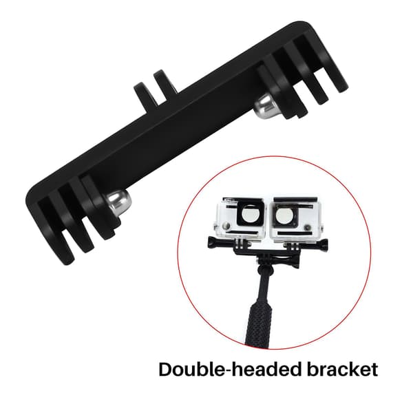 Dubbellänksfäste för Gopro Actionkamera