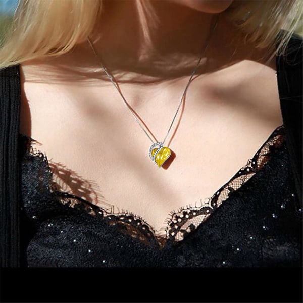 Mote Heart Of The Ocean Halskjede yellow