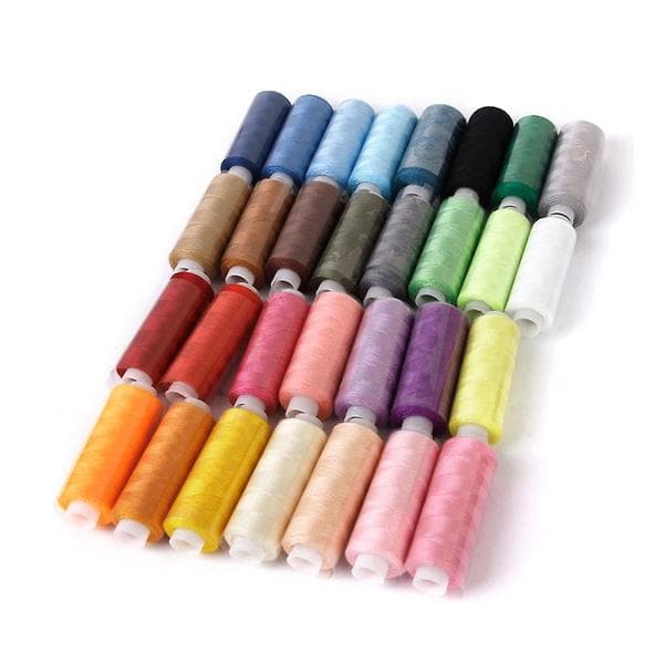 Spundet Polyester Tråd Sytråd Tråd
