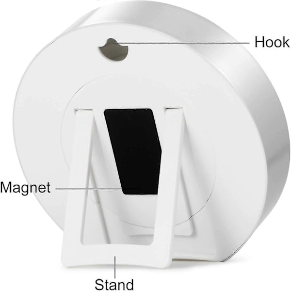 Rund Mekanisk Nedräkningstimer, Visuell Timer för Klassrum, Kökstimer med Magnet, Max 60 Minuter för Lärare, Barns Dagliga Användning, Vuxen Matlagning