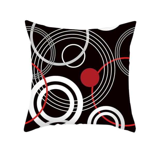 Sett med 4 moderne putetrekk 45x45cm dekorative sofaputetrekk til sofa stue soverom