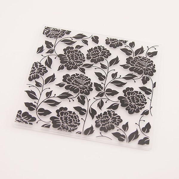 Blomster Prægning Mappe skabelon Scrapbog Fotoalbum Making Stencil Diy