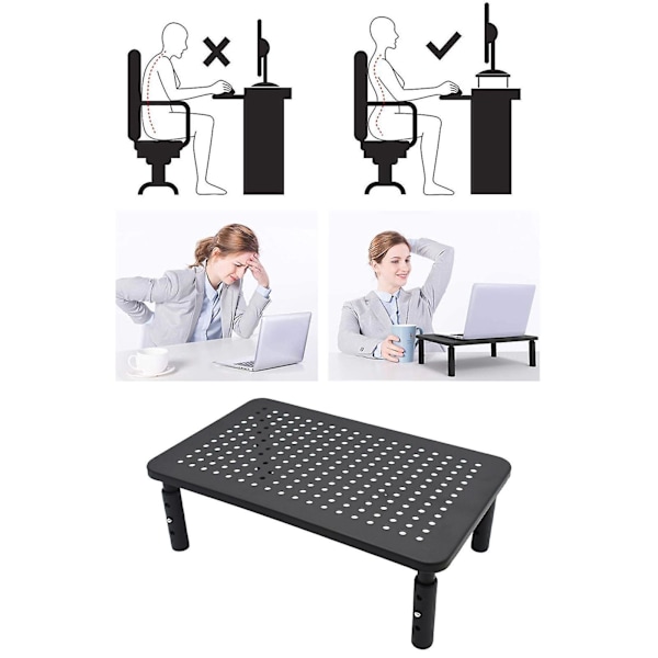 Stativ For Hylle Metall Ergonomi For Skriver Kontorrekvisita